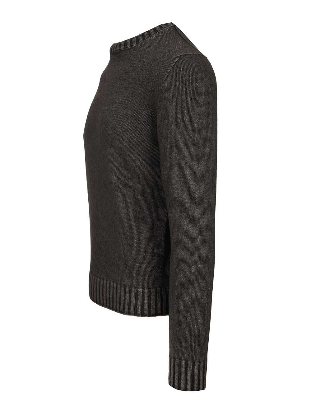 Al Duca D'Aosta Crewneck Sweater Knitwear - Grey | dd7e02b116b259ecd98ce49af0c672a2254a96d2