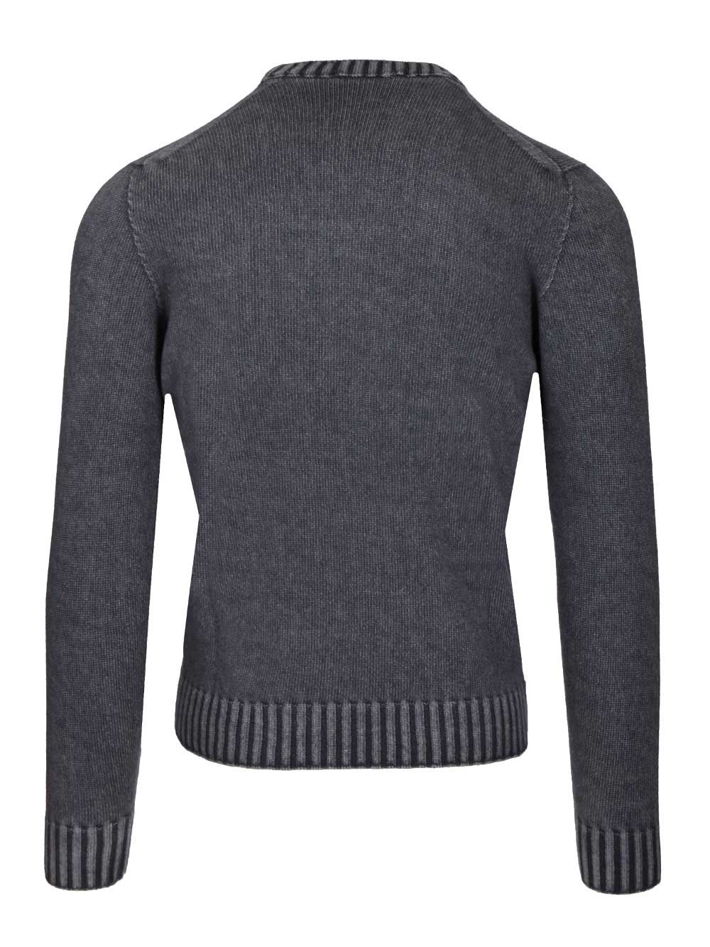 Al Duca D'Aosta Crewneck Sweater Knitwear - Blue | 0fc6325aa4caea6cb0c3bc4fe475be74887d8386