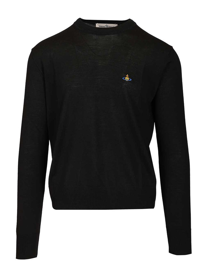 Vivienne Westwood Alex Sweater Knitwear - Black | 9a3bb7ba9ae7f752c5e9dc7bb092942669521aee