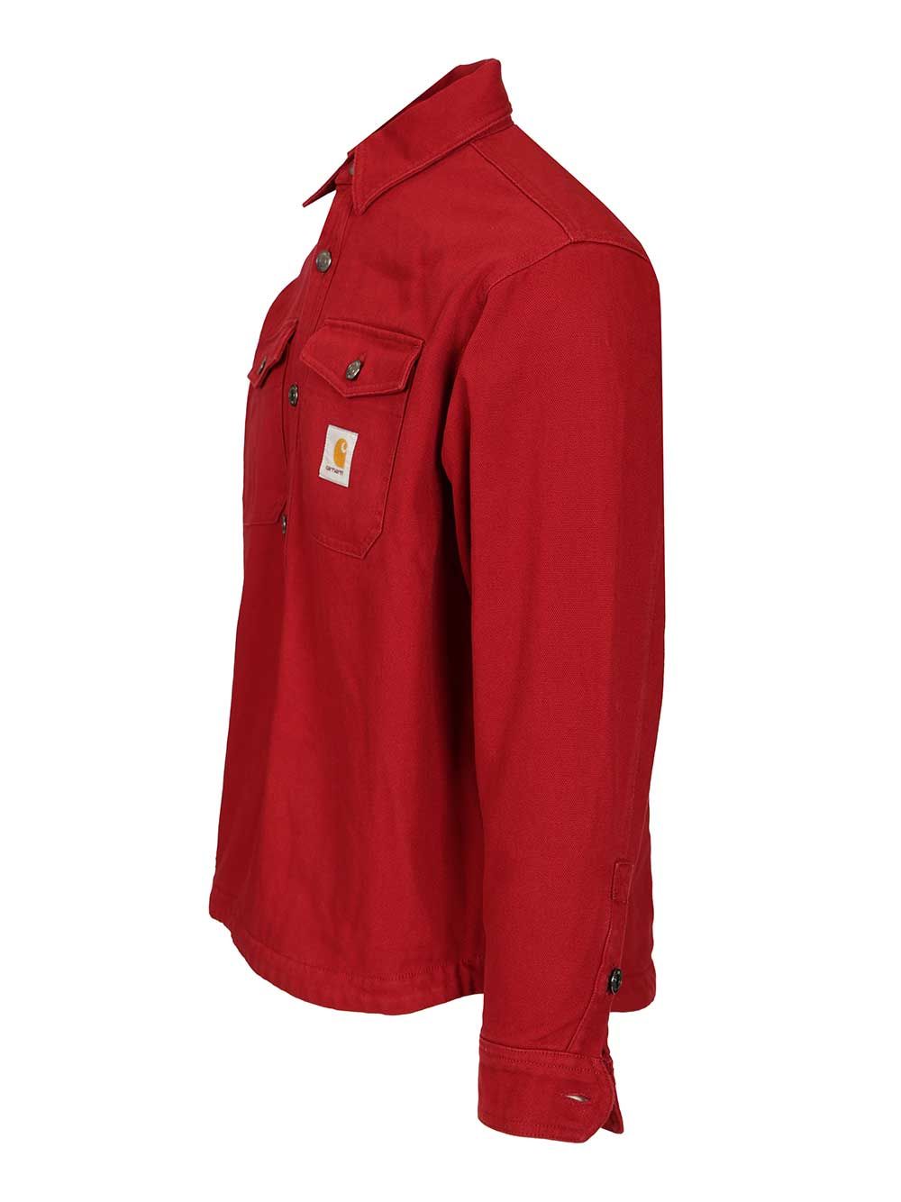 Carhartt Wip Selby Shirts - Red | 974d647a440925c33c4bc2d6eaf2056aa37660f6