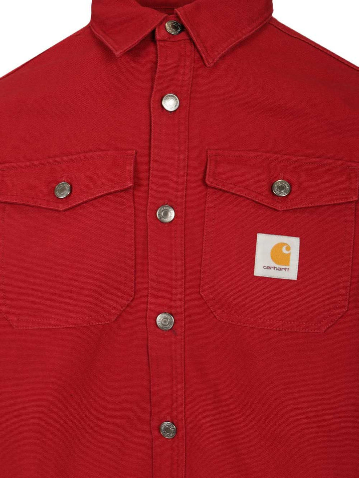 Carhartt Wip Selby Shirts - Red | 98db136ad3f3845bde2bb2f58b270a94399236ed