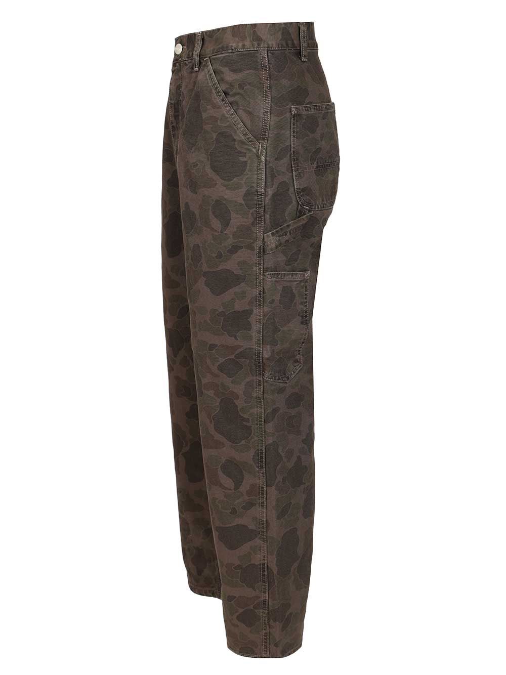 Carhartt Wip Duck Single Knee Jeans - Camouflage | 983e831956ea8f817cd821383370d5d040ba5731