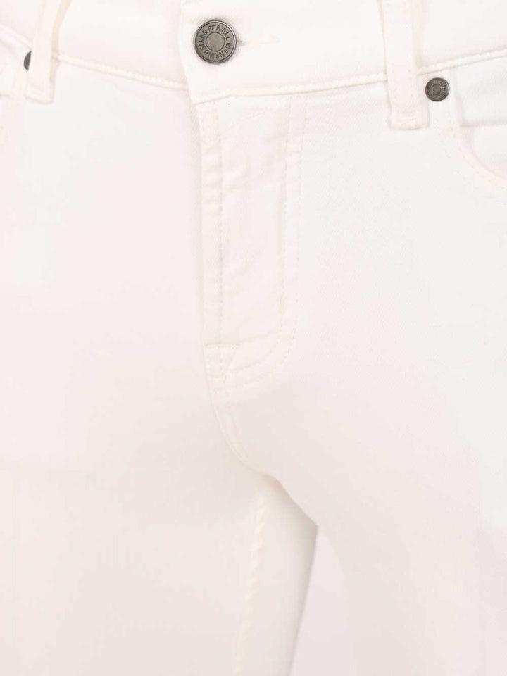 7 For All Mankind Slimmy Jeans - White | 26cca6a68546fb0e01befc6232e7d6117b9e0070