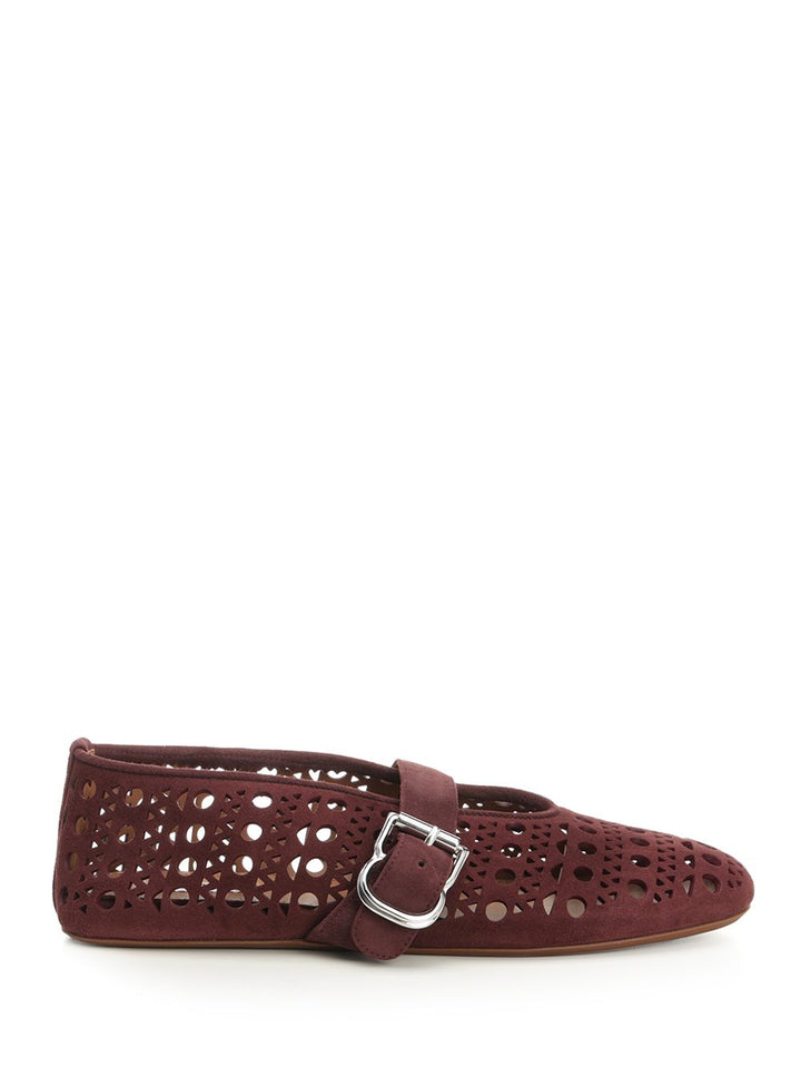 AlaÏA Vienne Scarpe basse - Bordeaux | 7d36d341a1e639872b96a9a549eb63f83067987b