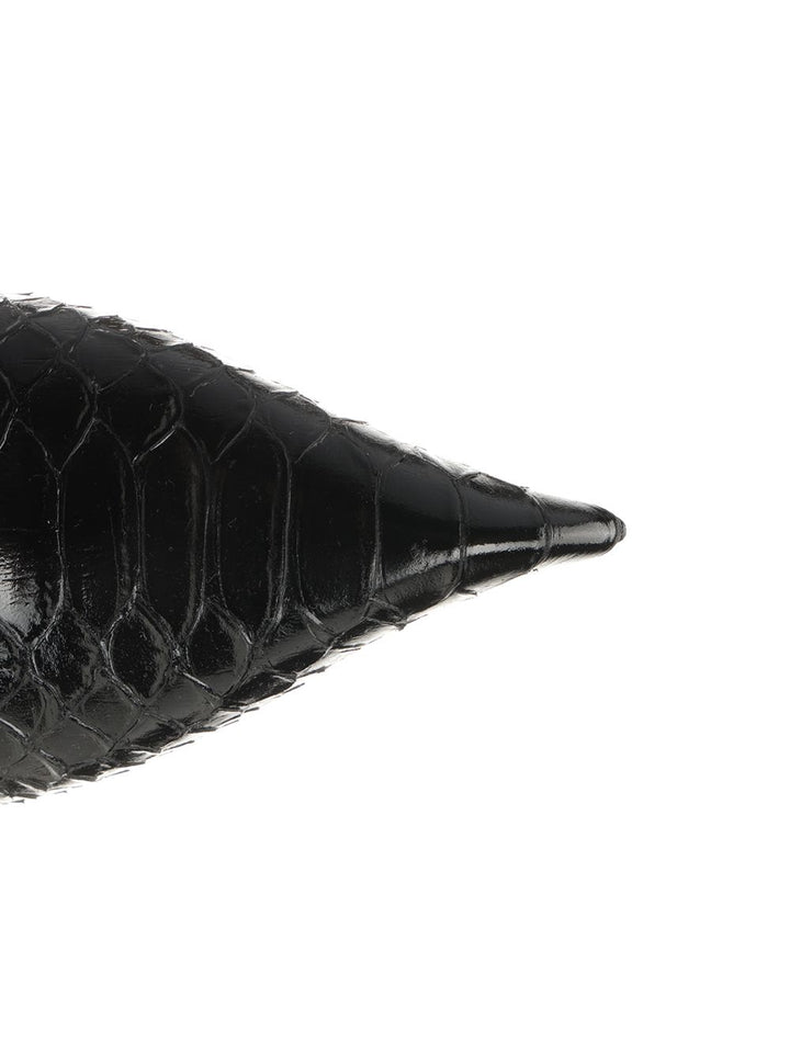 Tom Ford Snakeskin-Effect Leather Pumps - Black | 3164d6fcafd90d6c42e158f10e29acd5cadabe4f