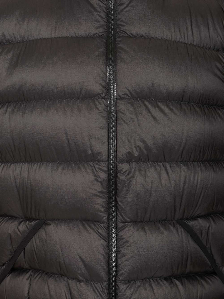 Herno Padded Vest In Tech Nylon Jackets - Black | 0c99df12ca1cd6e18dfaea650122ec7c3863f829