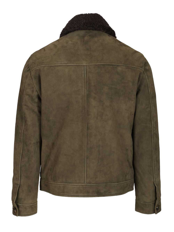 Al Duca D'Aosta Suede Bomber Jacket Jackets - Green | 4379f354f28d4b42d826b6534117e931f97d595f