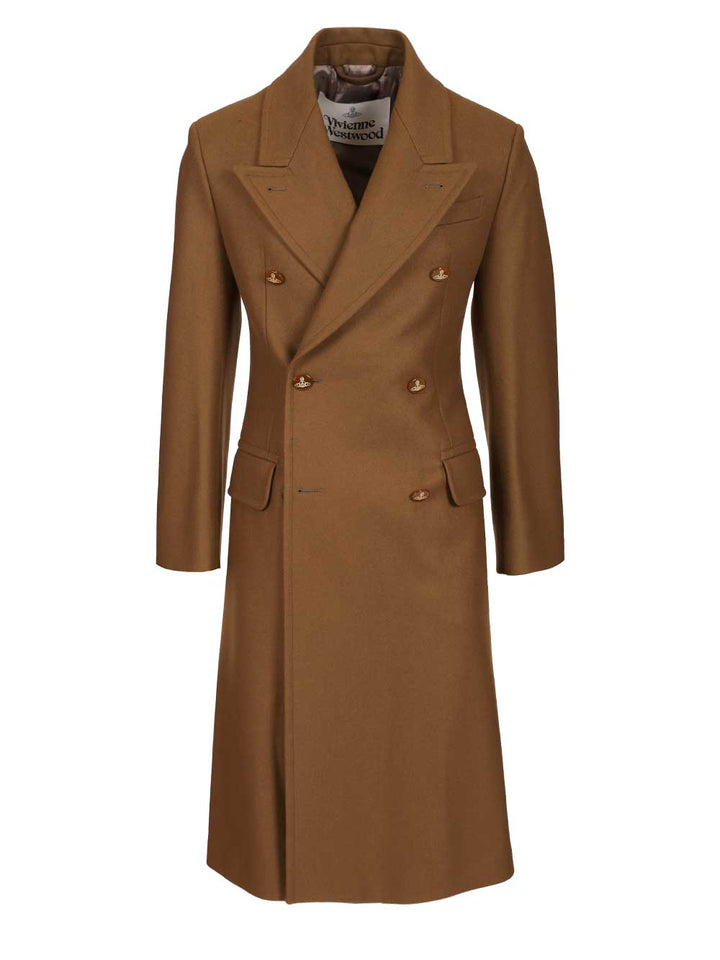 Vivienne Westwood Winston Coat Coats - Brown | 7f5348891768cd5ca82737fe4c1c5ad4c94b2794