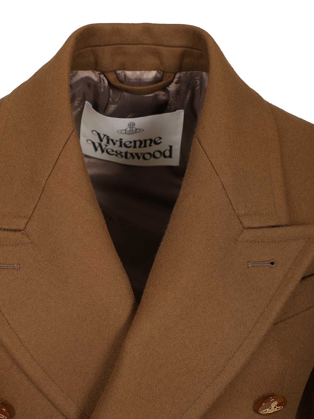 Vivienne Westwood Winston Coat Coats - Brown | e5d12bd4e4d1f83e381c9a97c7f7dc590ad4d870