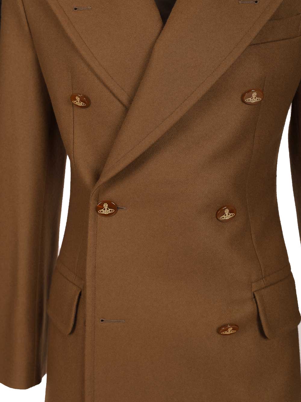 Vivienne Westwood Winston Coat Coats - Brown | be9d01eec735780983af263232c17d93092a1ae9