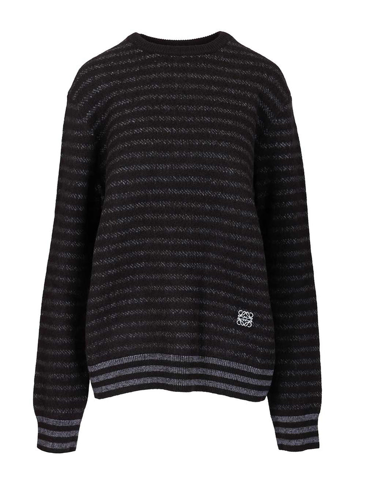 Loewe Wool Sweater Knitwear - Blue | 6e7e84e527b8a00d092645bd363525ecad4278a2