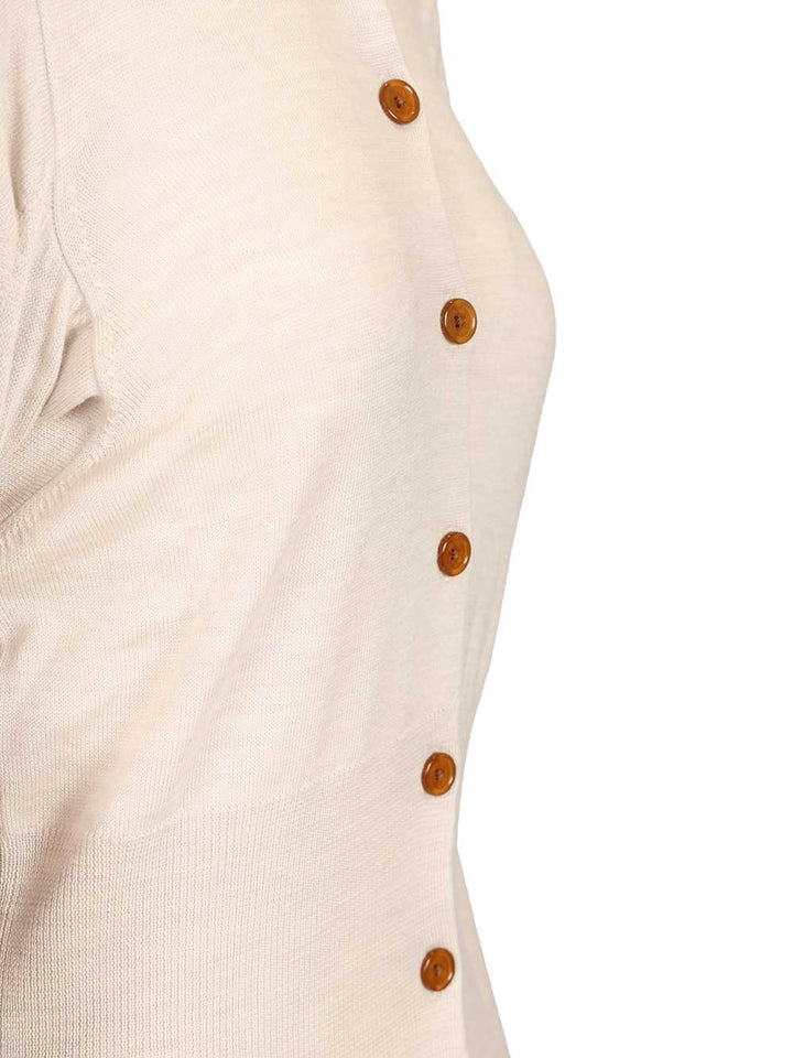 Vivienne Westwood The Eli Wool Cardigan Knitwear - White | a01bf98905ac97b2b7fa8c201f35fb09a6bfdb69