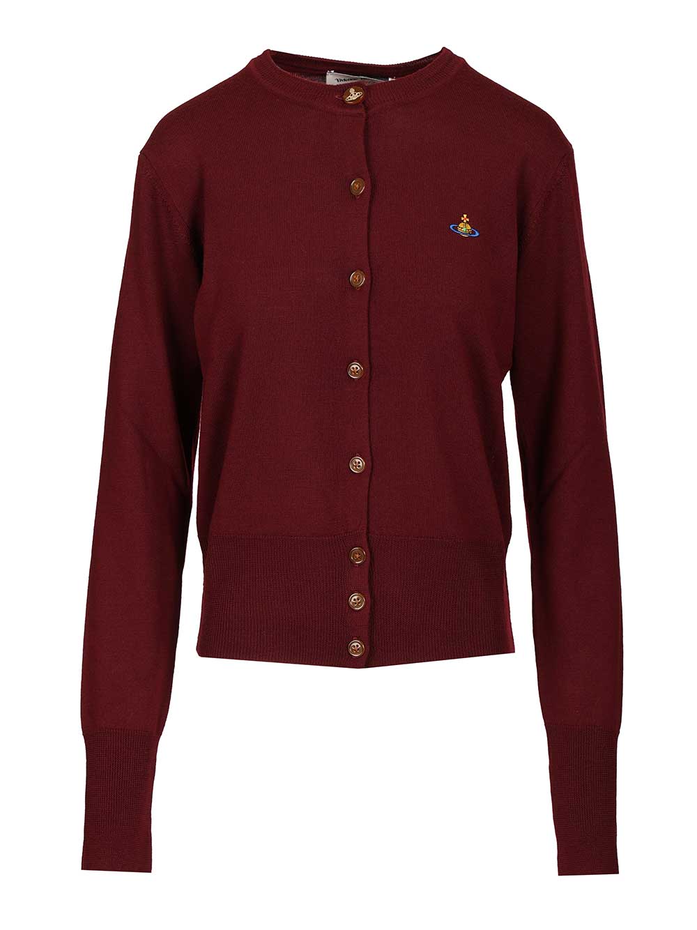 Vivienne Westwood Bea Cardigan Knitwear - Bordeaux | ec600709cbc016aae7c2cf03c44463a38dfedae6