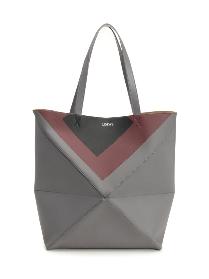 Loewe Puzzle Fold Tote Xl X Josef And Anni Albers Shoulder Bags - Grey | 0bf193903e6c32c3c2c1747fbc39f2da0abdcd5e
