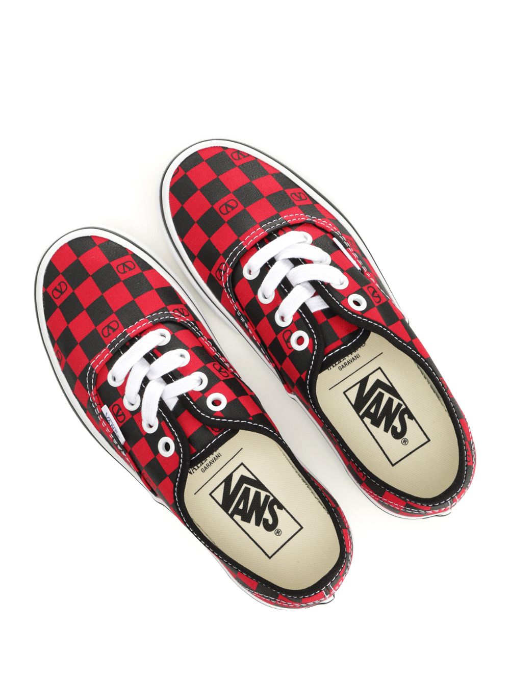 Valentino Garavani Valentino Garavani X Vans Low-Top Sneaker Sneakers - Red | b5ff9e5bd891005c282643b0b5228efad75e0174