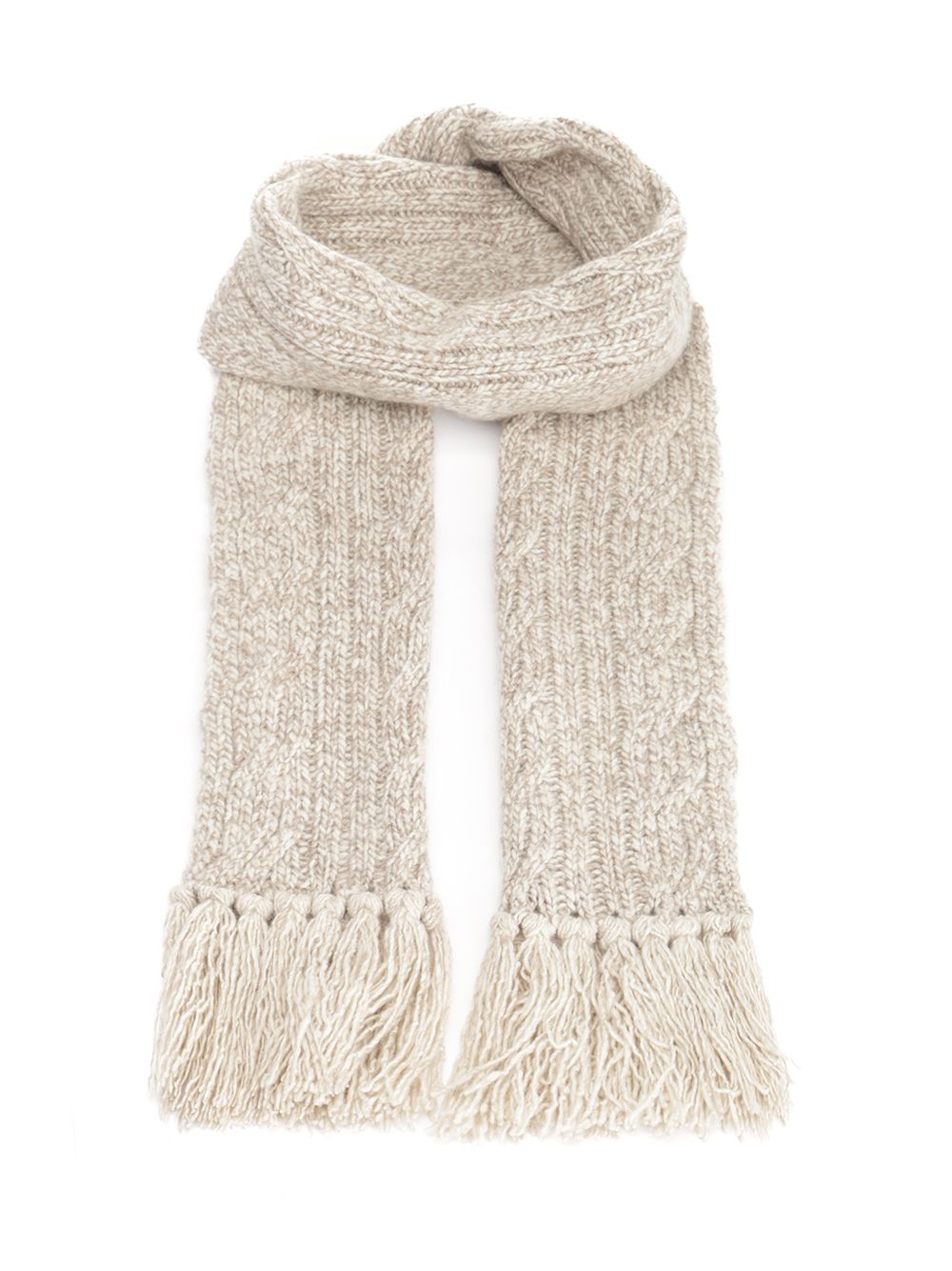 Fedeli Cashmere Scarf Scarves And Foulards - Beige | 48ef0233e63a9cfa424cbd5a6cd08623e1821c49