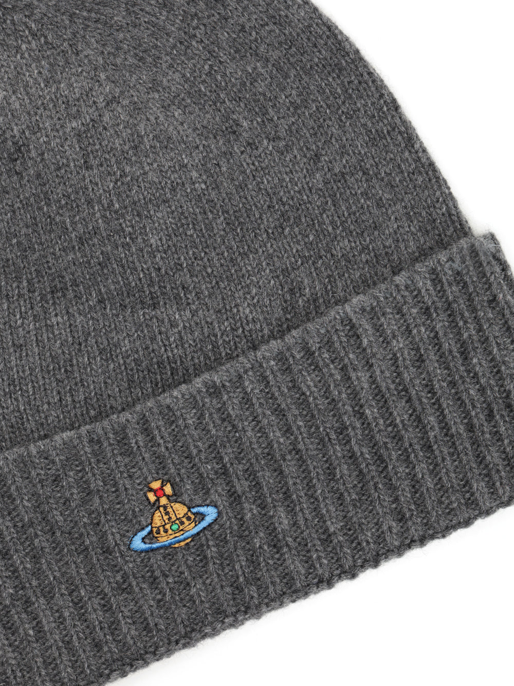 Vivienne Westwood Cashmere Beanie Classic Hats - Grey | c5194fb77cad28b4a19f594b7475e629b2acaf31