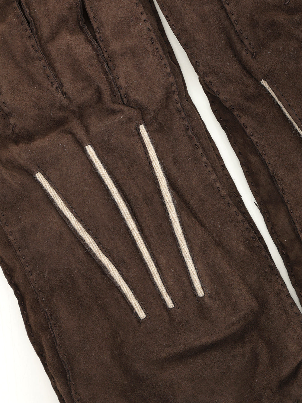 Fedeli Suede Gloves - Brown | 55955ade3a26428111781e8530f59bf34dd50887