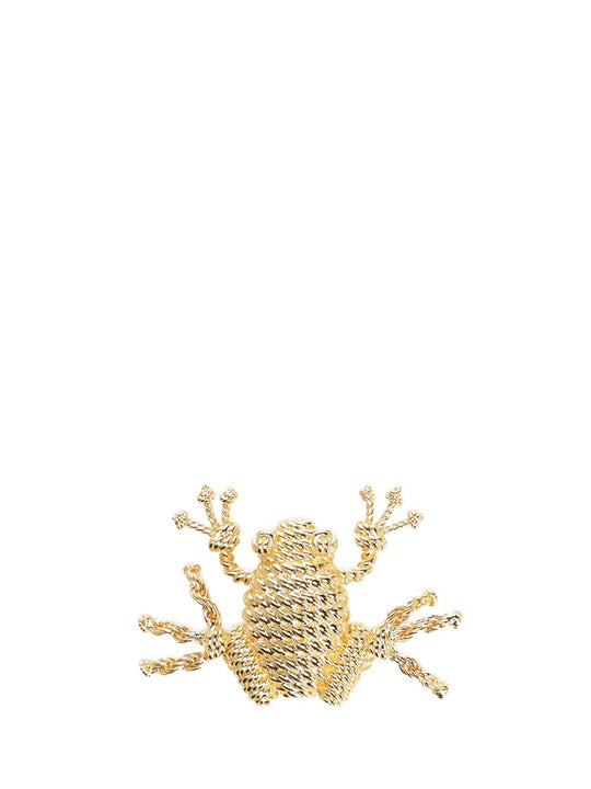 Frog Pin Jewelry Gold