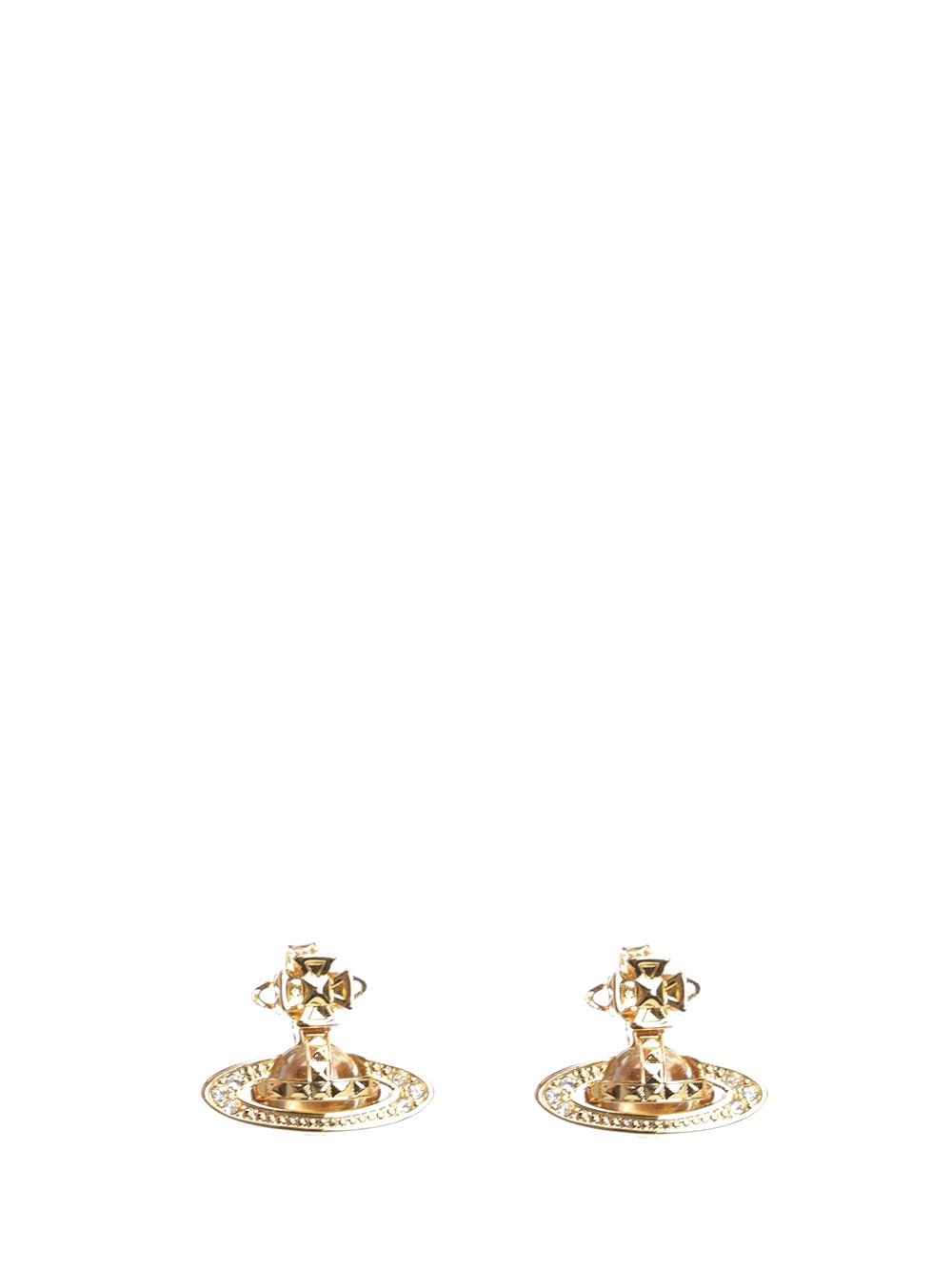 Vivienne Westwood Pina Bas-Relief Earrings Jewelry - Gold | 65b125e8a50542b0c80e840caea522a47552dd84