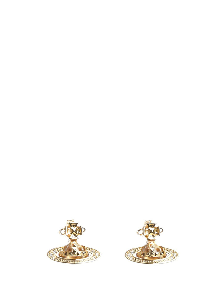 Vivienne Westwood Pina Bas-Relief Earrings Jewelry - Gold | 65b125e8a50542b0c80e840caea522a47552dd84
