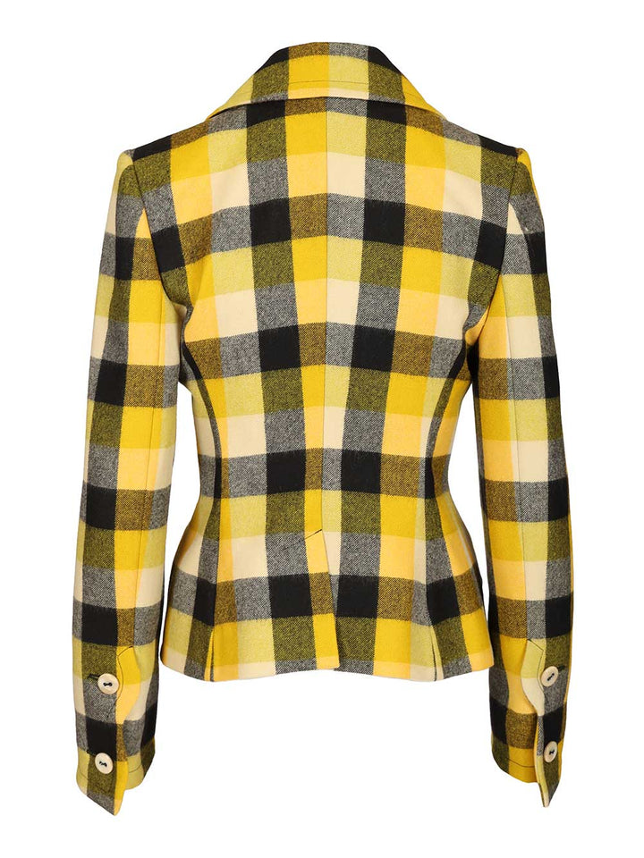 Vivienne Westwood Georgia Blazer Jackets - Yellow | 573c8b19d475929c6b1337f395cb3df95ec91a06