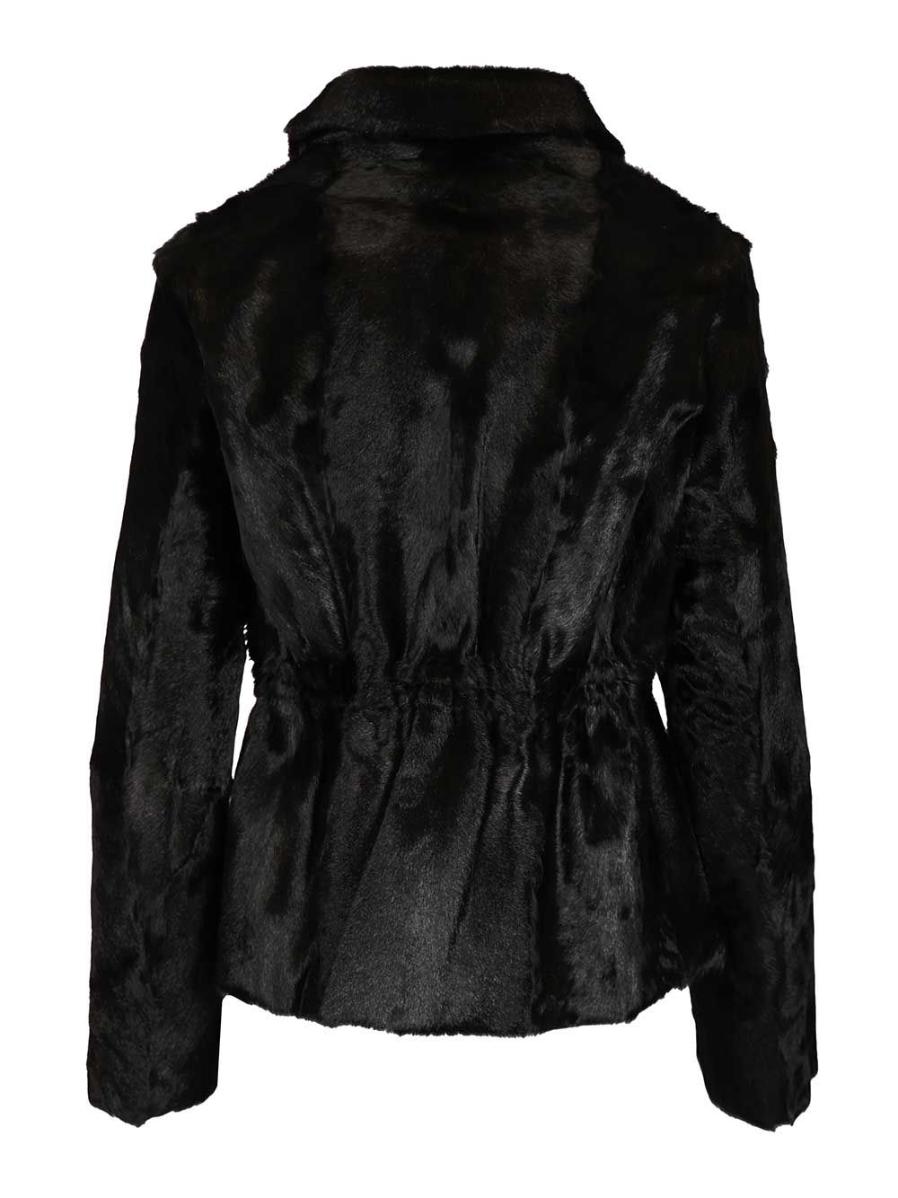 Numero Otto Structured Jacket Coats - Black | 30104b7465be830c3b824d0624d9c0ca8cbaaf71