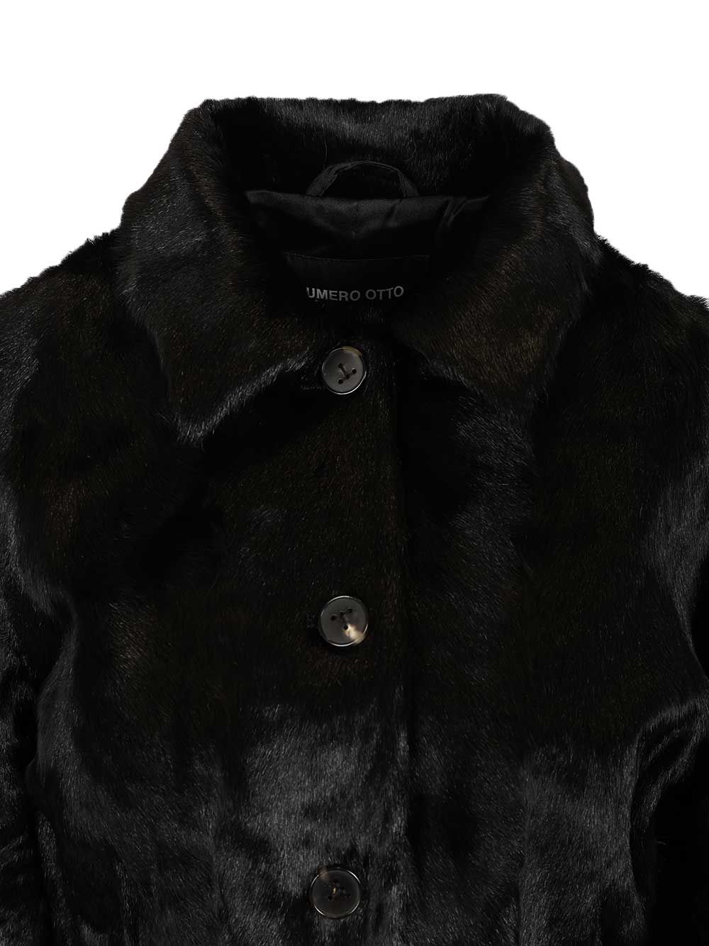 Numero Otto Structured Jacket Coats - Black | b67ac37aa83780569287cb5761f203c068af4ed5
