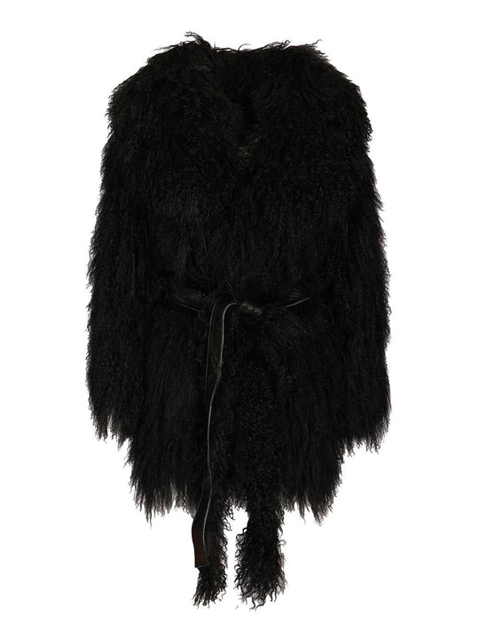 Mongolian Coat Coats Black