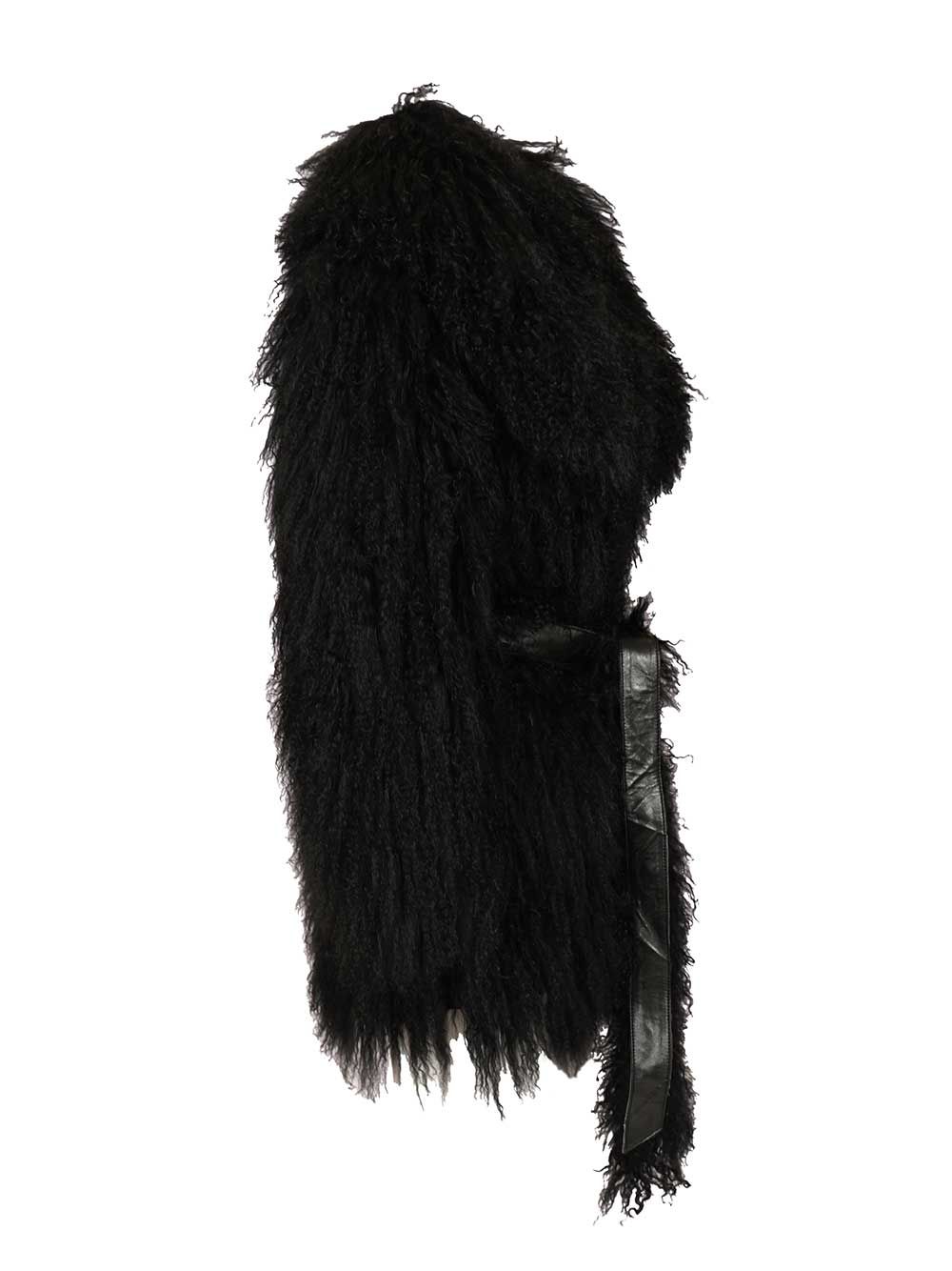 Numero Otto Mongolian Coat Coats - Black | bb9f0857e10d55910c8d60a39813608aff2e6a70