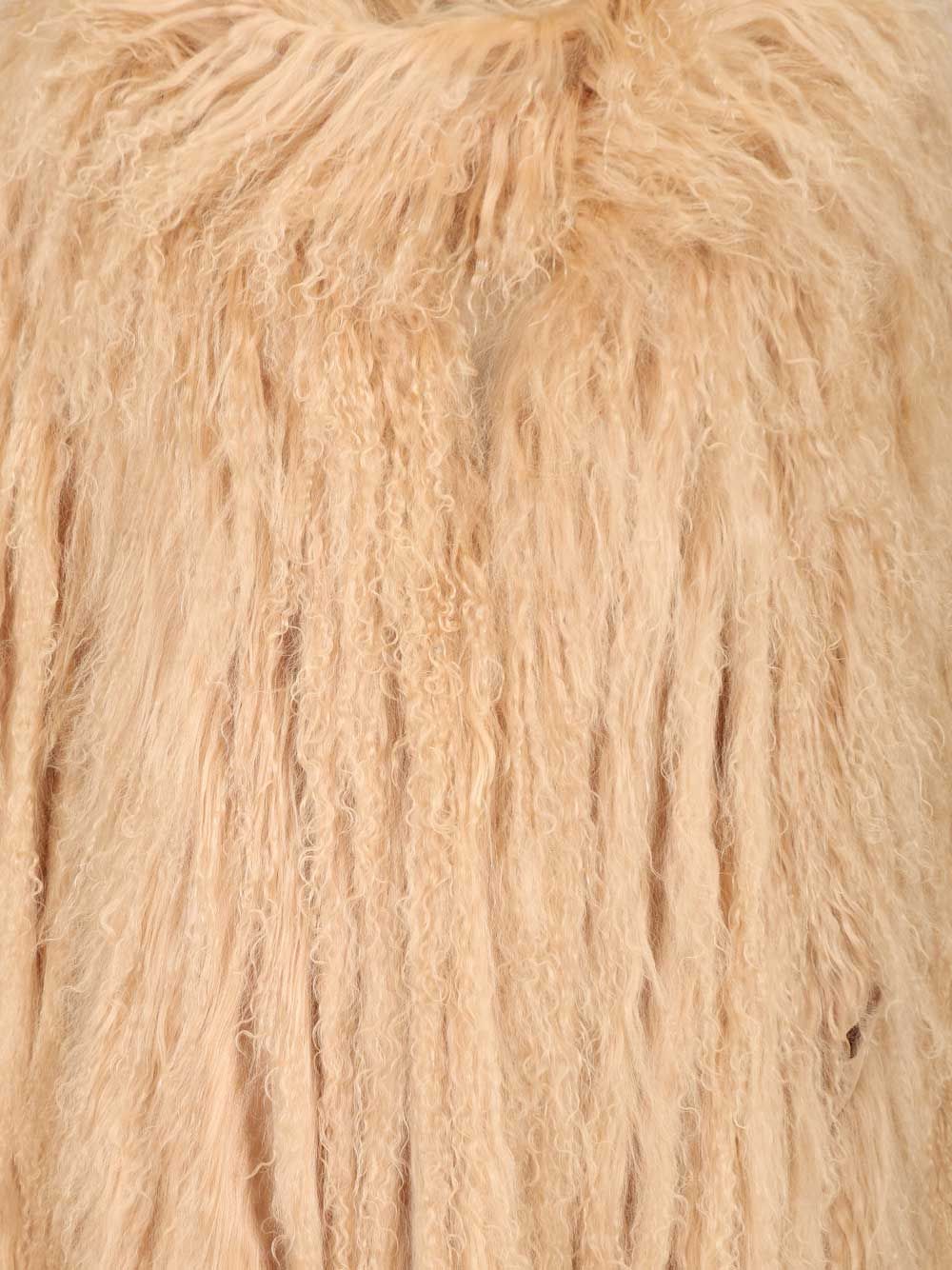 Numero Otto Long Coat Coats - Beige | 69a6cad362eb4bab204455a5f879b7ec000543b2