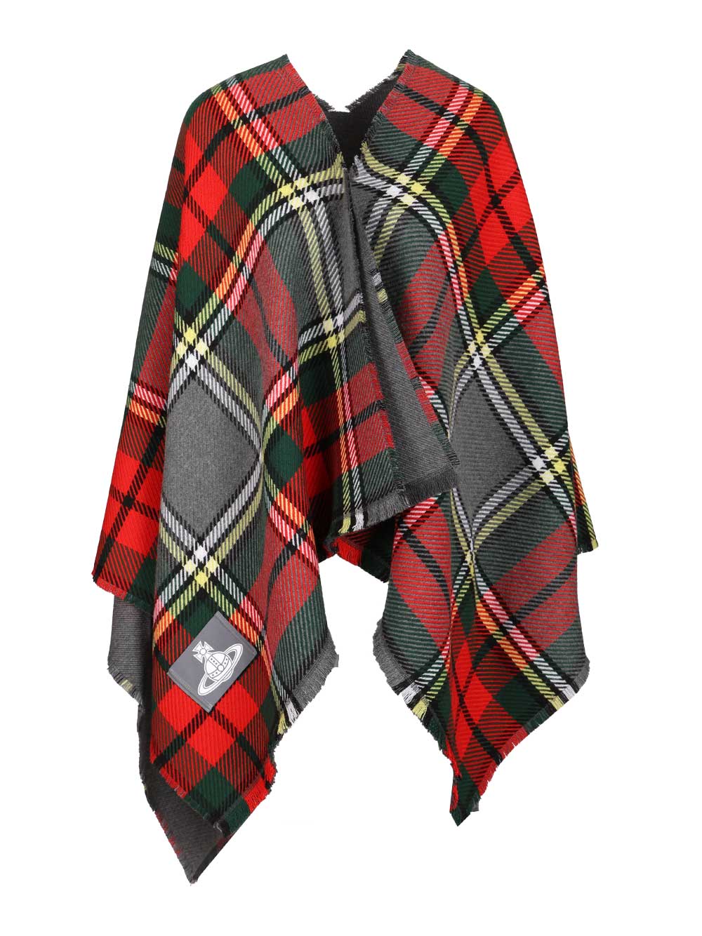 Vivienne Westwood Tartan Moonshine Poncho Scarves And Foulards - Red | a23d797ea0dccf3650417a94e579c04039ca6e25