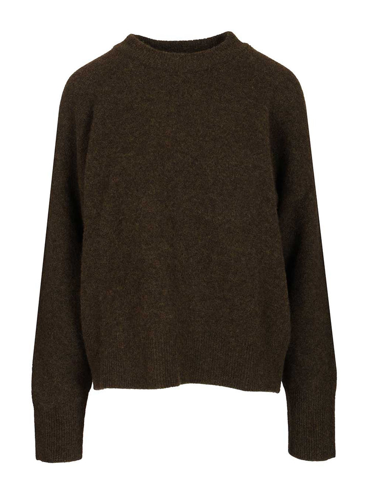 Filippa K Crew Neck Sweater Knitwear - Green | 5aca56b3dbc8a3dc5f0bce703d81676069d2c308