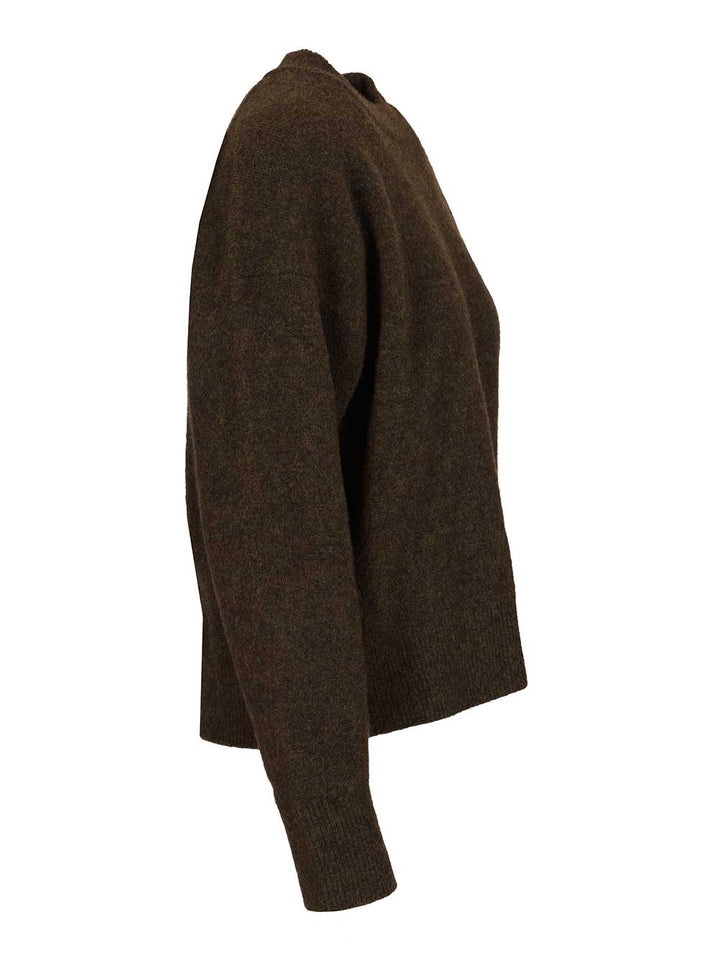 Filippa K Crew Neck Sweater Knitwear - Green | b54d02e82867947809208d85224287ea81356378