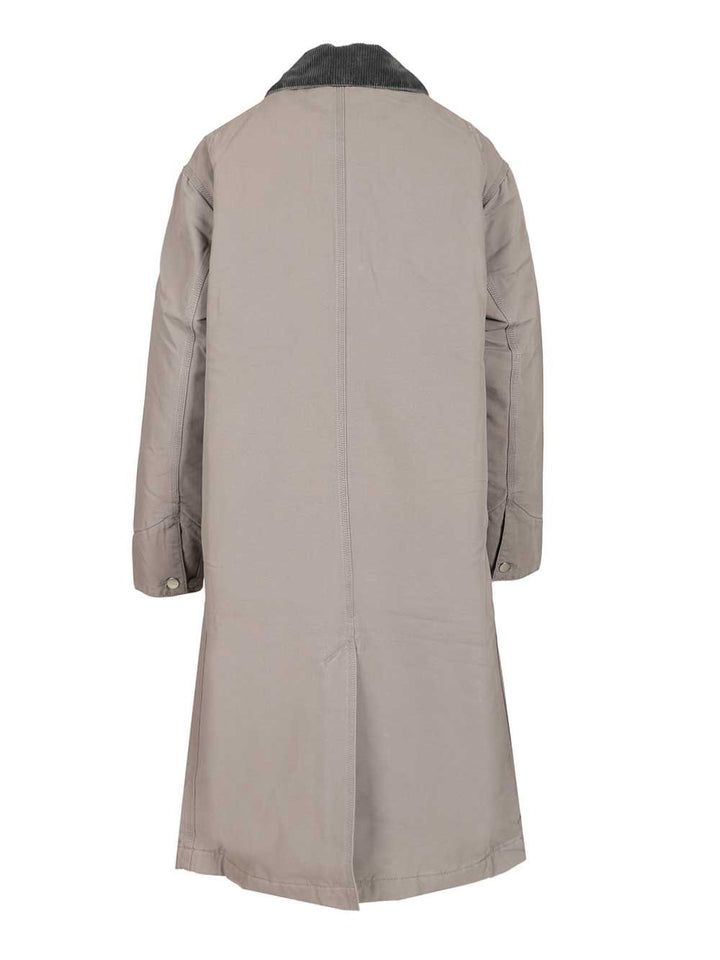 Carhartt Wip Webster Coat Jackets - Grey | 2381abc2dcdfc30a38df508ccf112444ed43fa23