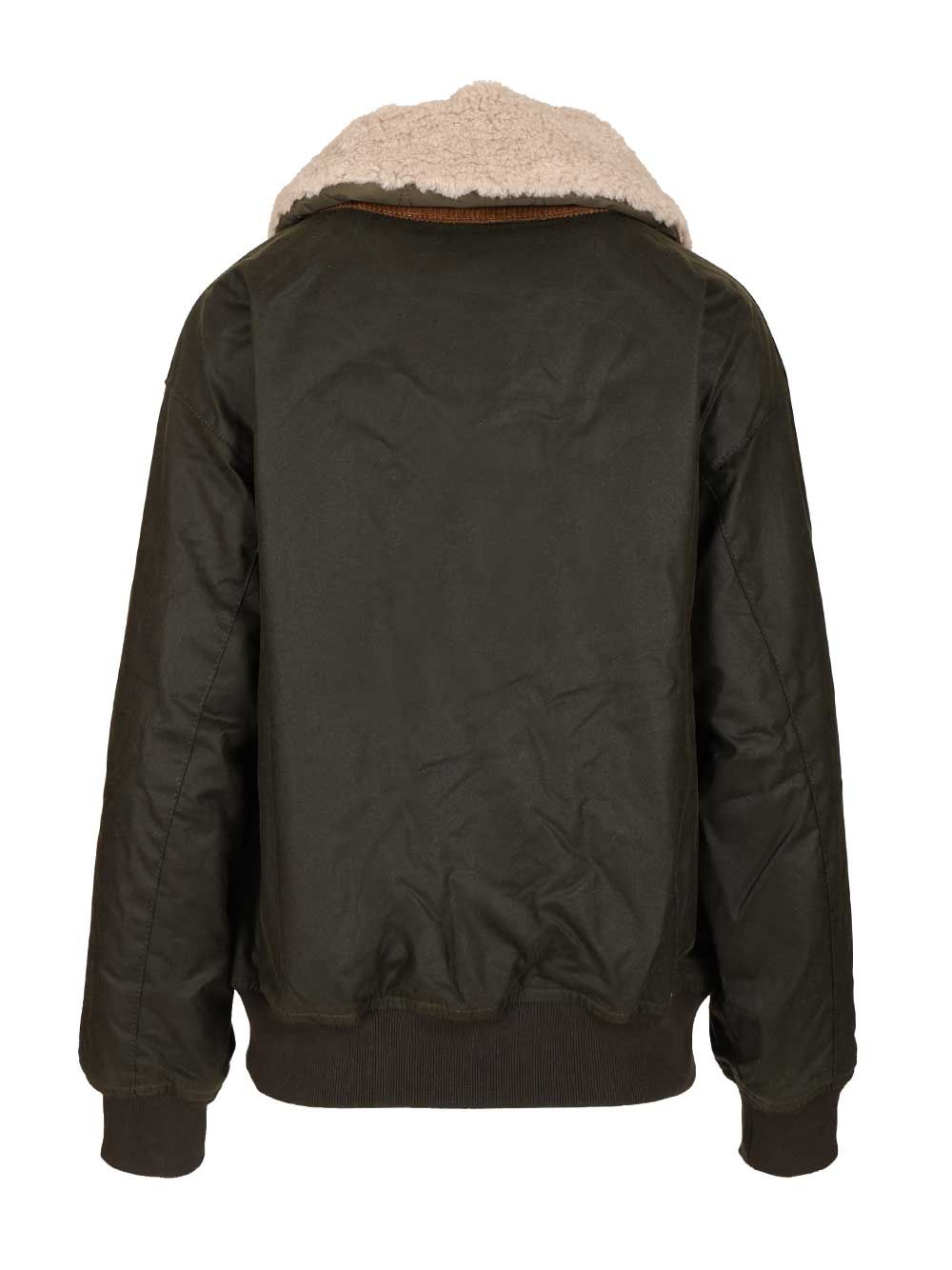 Barbour Maxine Waxed Bomber Jacket Jackets - Black | 4f7035a80dc299a18dc72160327c1b3e66673394