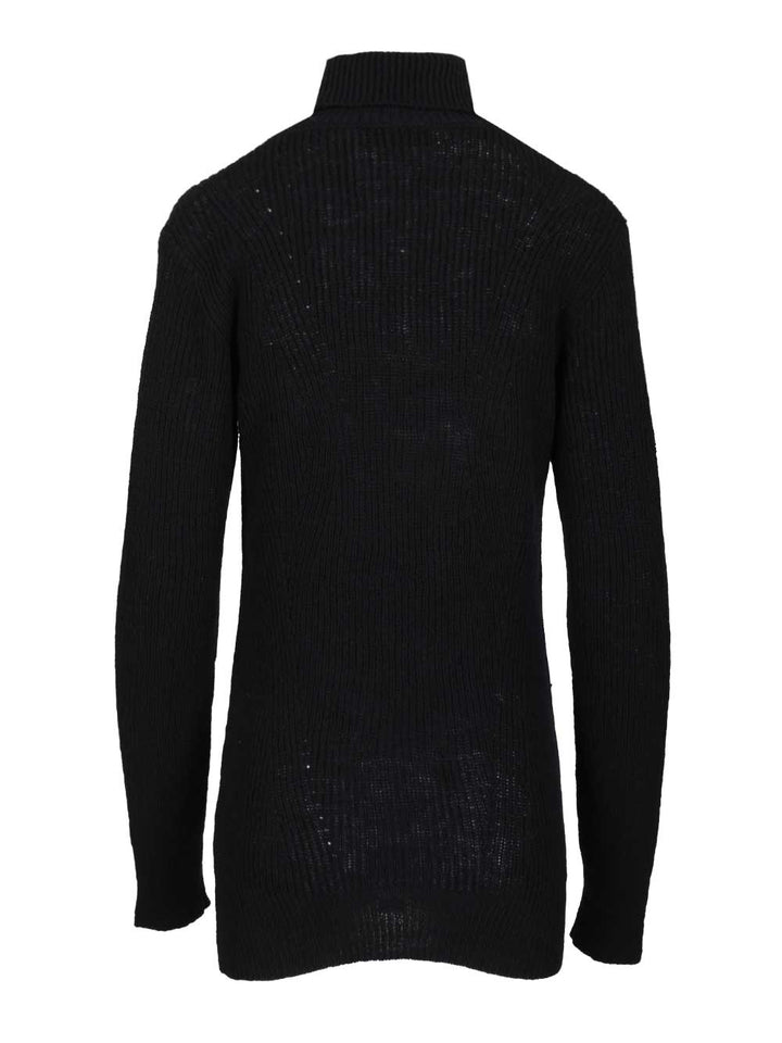 Dries Van Noten Turtleneck Sweater Knitwear - Black | 71110ef1742abdc614bb85c7c53b16720aeeb892
