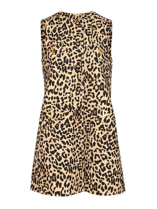 Animalier Mini Dress Dresses Animalier