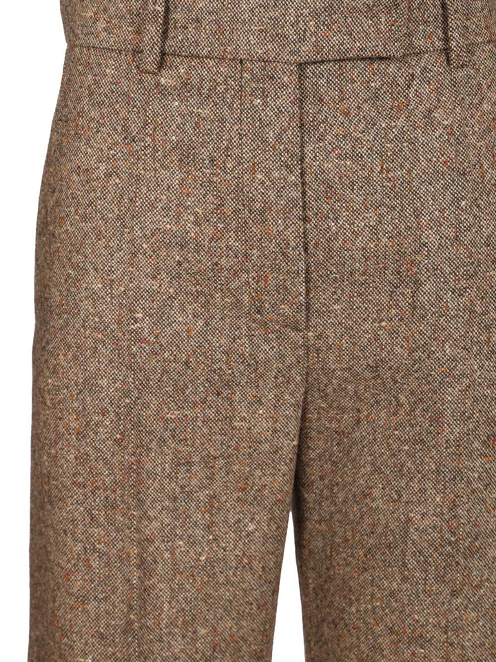 Valentino Garavani Natté Trousers Jeans - Brown | 5bc17afd5608e3ab409ad70d273ebe322e8646cb