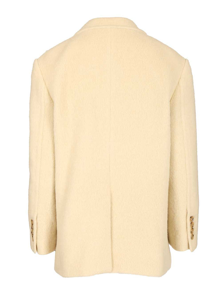 Dunst Wool And Alpaca Blend Blazer Jackets - White | 3b760f7a8504a278a69855bc9a0172a8968890e4