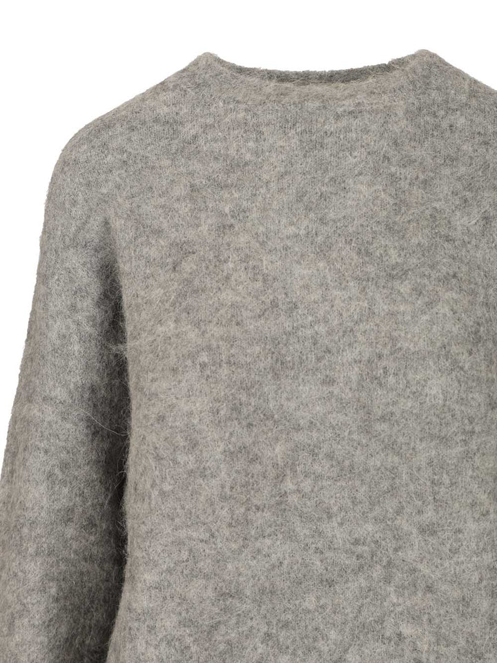 Amish Crewneck Sweater Knitwear - Grey | ca432ca6323d25a1593e75ea80b345264e7b179a
