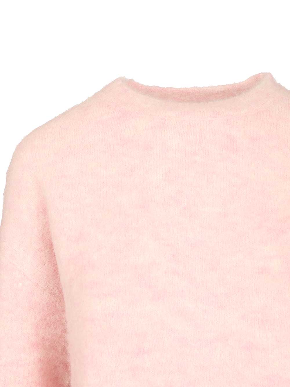 Amish Crewneck Sweater Knitwear - Rose | d6544cf9afa463f76faee152e2891b7f9d08639c