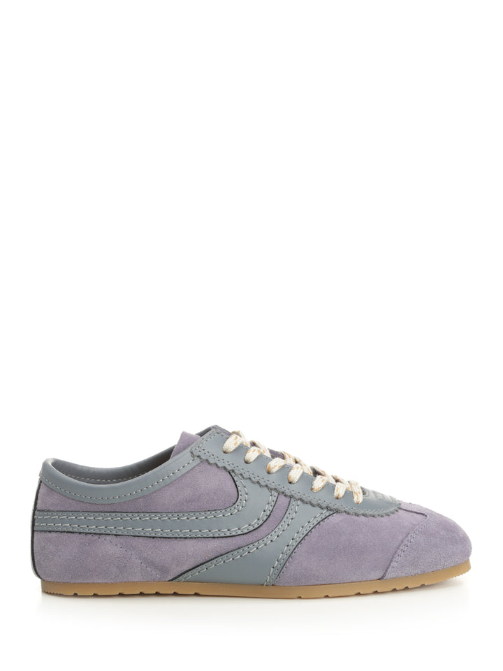 Dries Van Noten Suede Sneaker Sneakers - Violet | ff6b9d4d79f4eac8b334800634901da68251bca6