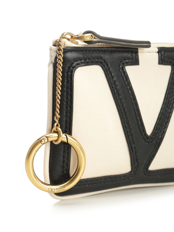 Valentino Garavani Viva Superstar Small leather goods - Beige | 5d39ffd20a93b4d8d8c84eef0d666db013836242