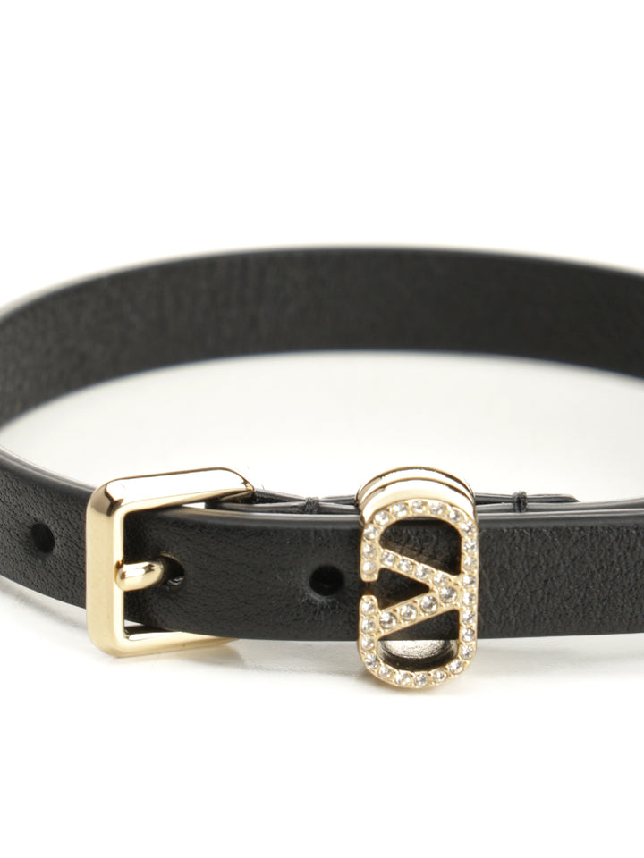 Valentino Garavani Ovalette Belts - Black | 08a793eca354dbac58ba30efb921caf67ffdd966