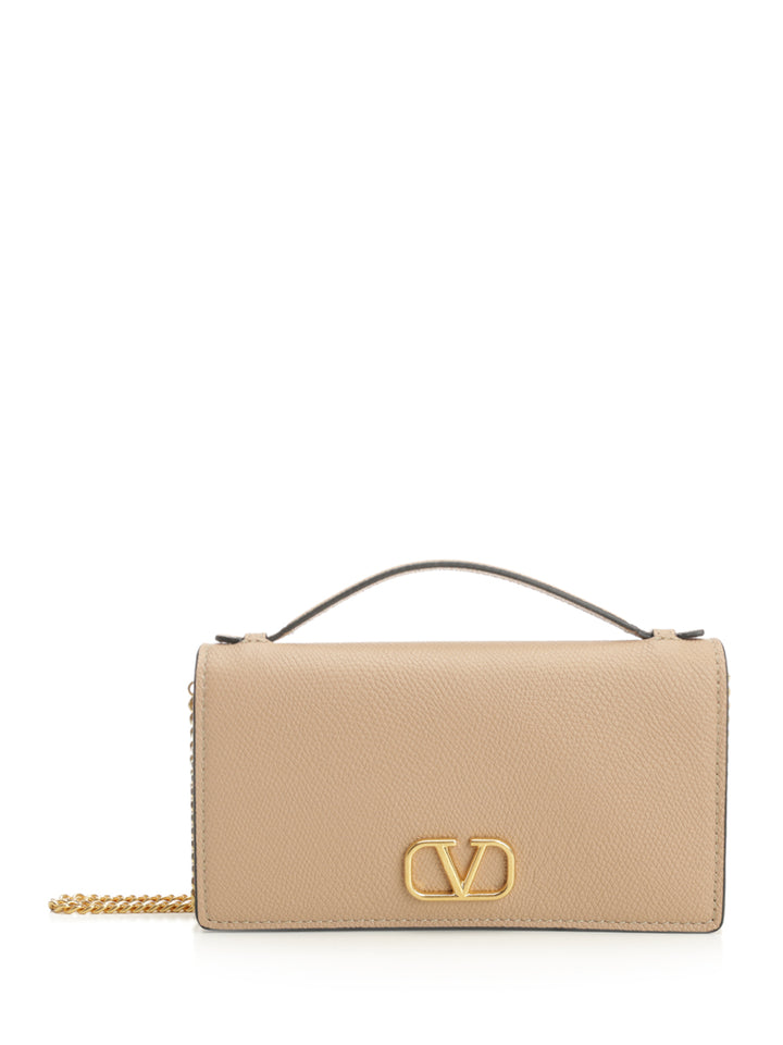 Valentino Garavani Vlogo Signature Wallets - Rose | 91a4cb6c8715665107721018824fcec341f23c2e