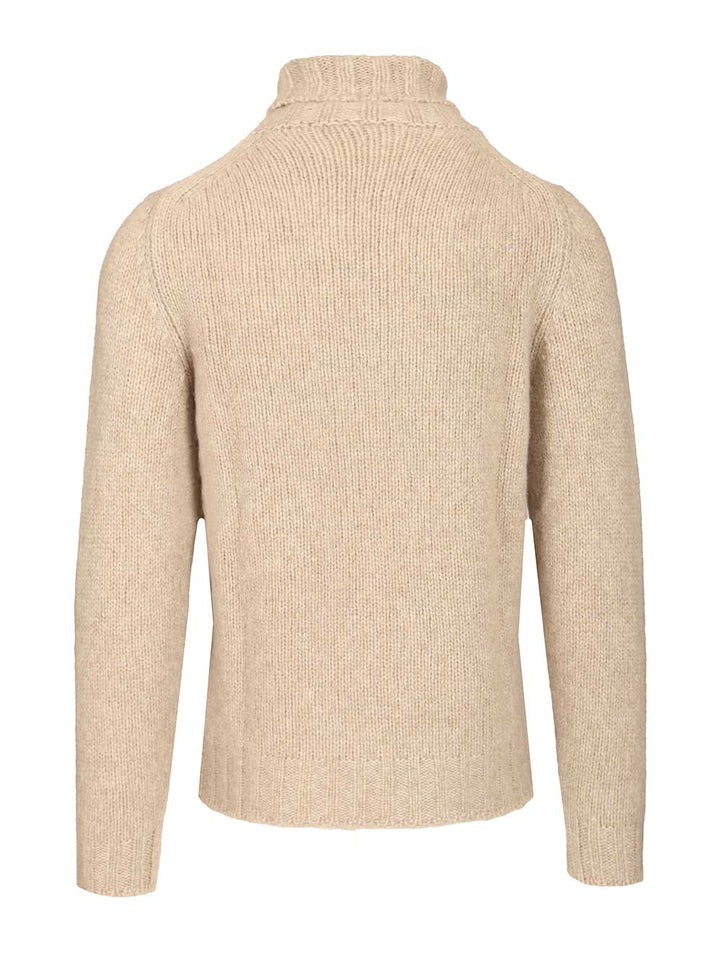 Fedeli Turtleneck Sweater Knitwear - Beige | 38a9539495d0653a18f627048eac58be5b088524