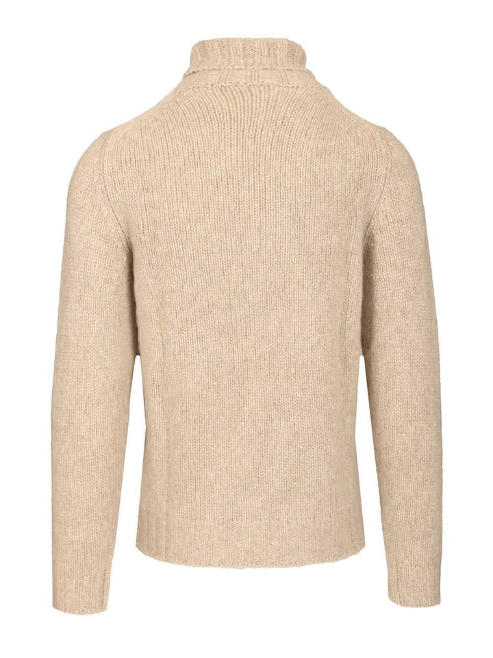 Fedeli Turtleneck Sweater Knitwear - Beige | d88a892d799edec248a653622b2dcd13c3113a04