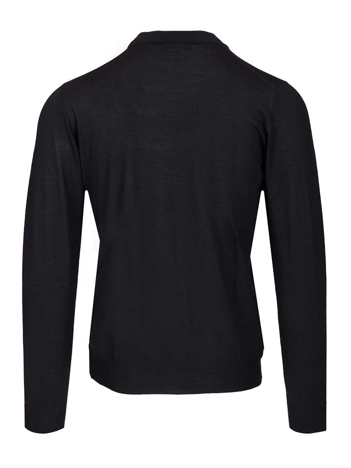 Fedeli Virgin Wool Sweater Knitwear - Blue | f77a6abf96410113c2f37798d190445905f4aa01