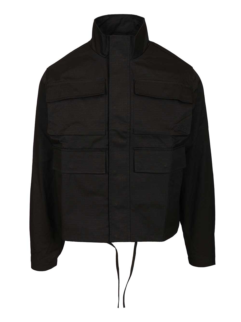 Arte Waxed Ripstop Jacket Jackets - Black | 814af317426c2f394b474ec7eee771e58fc56398